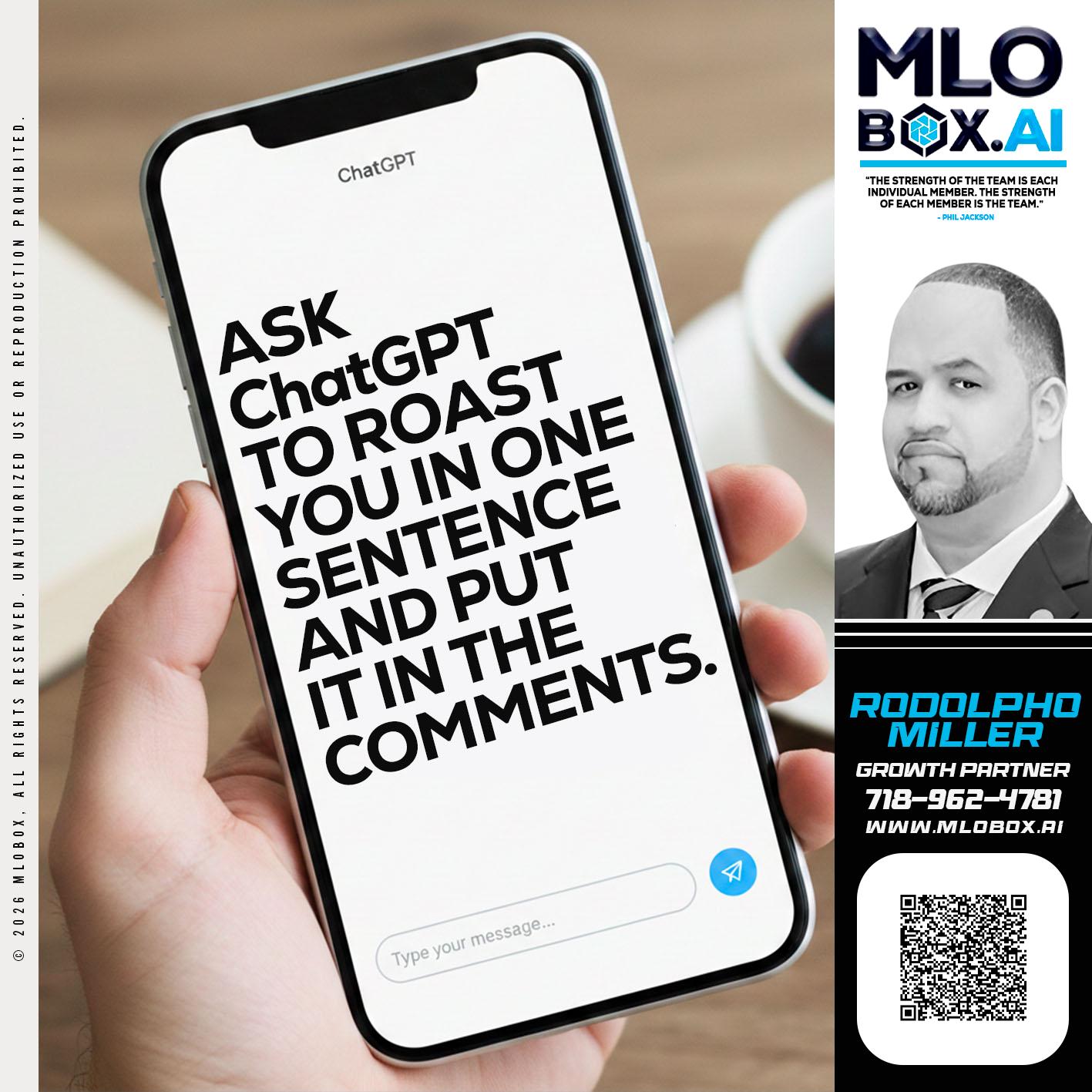 ASK CHAT GPT - Rodolpho Miller -Division Manager- MLO