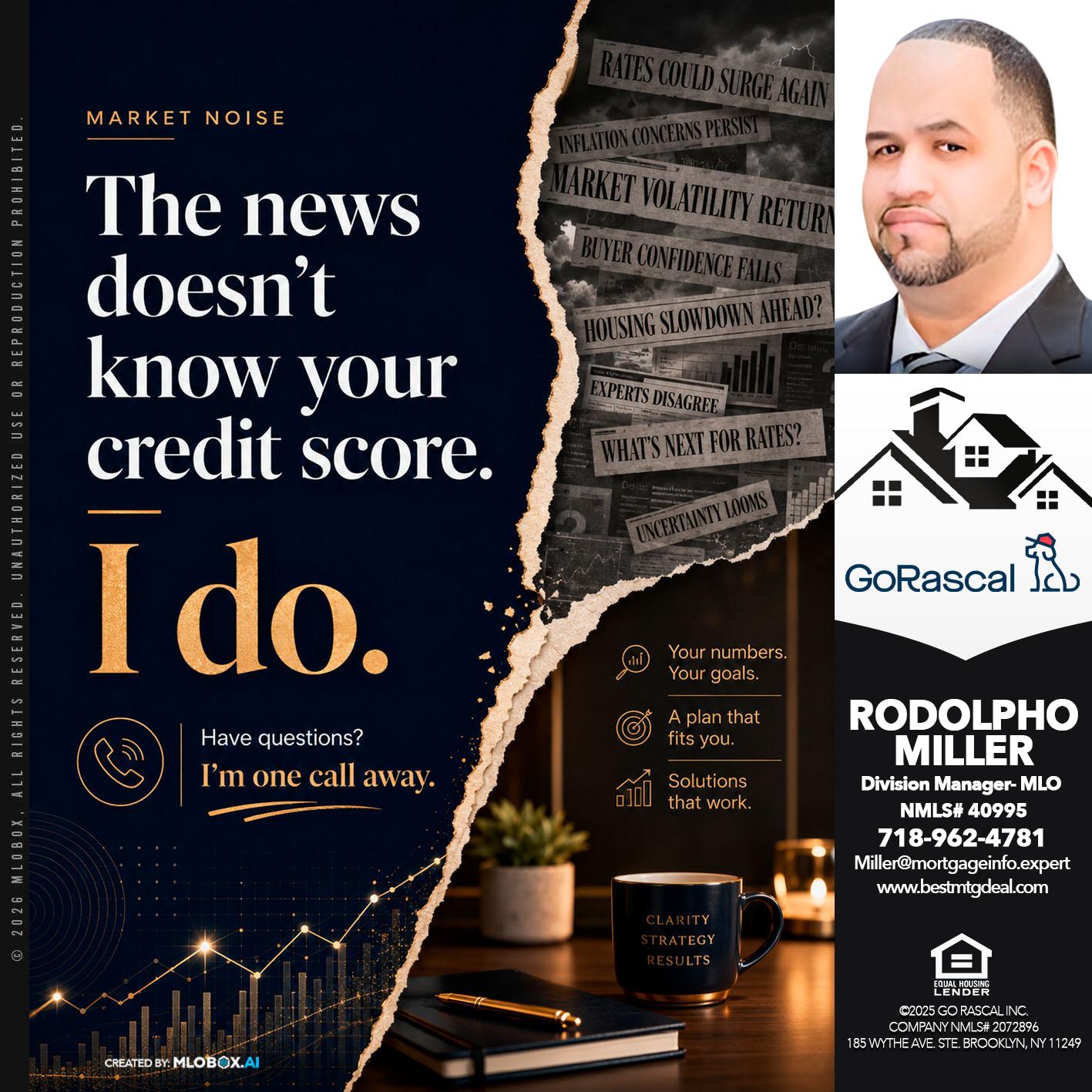 THE NEWS - Rodolpho Miller -Division Manager- MLO